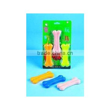 PET'S TOY BONE 3PC ON BLISTER CARD