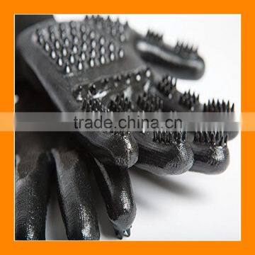 Flexible Tactile Touch Pet Grooming Gloves Pet Bathing Gloves for Horse Dog Cat photo-3