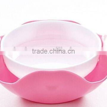 Multifunction 2 in 1 Plastic Double Dish photo-6