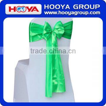 2015 Popular Selling Party Decoration Self-tied Beautiful Shiny Satin Chair Sash for Wedding photo-4