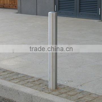 2014 Removable Stainless Steel retractable bollard,Street retractable bollard,Road Barrier for wholesale(ISO,TUV,SGS approved)