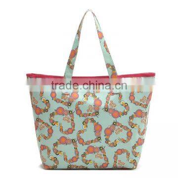 Wholesale Nylon Full Printing Customized Logo Eroupe Style Tote Bag photo-2