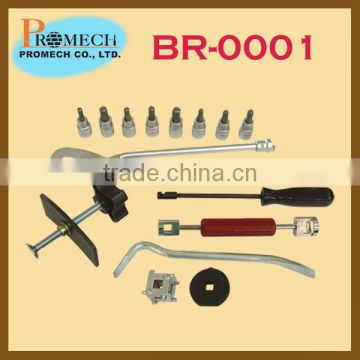 15Pc Auto Repair Brake Service Tool Set For Disk Brake Service