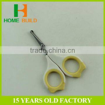 Factory Price HB-S4100 LFGB Certificated 4" Soft Handle Manicure Baby Nail Scissors photo-3