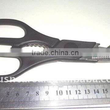 stainless steel household scissors with plastic handle,tailor scissors