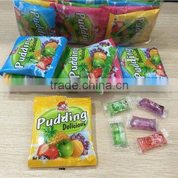 2016 NEW Item 24g Delicious Pudding 5pcs/bag Jelly Fruit Flavors photo-3