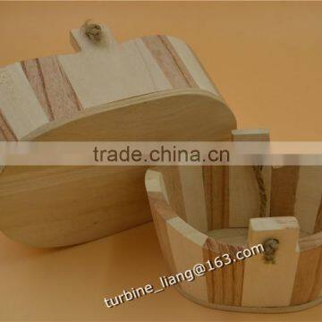 wooden baskets of 3pcs