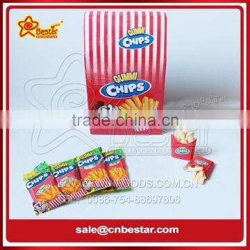 Hot Sale Chips Shape Sour Gummy Candy