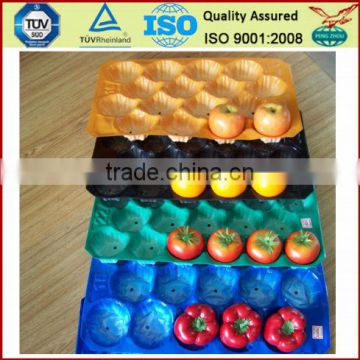 Factory Cheap Price Food Safety PP Plastic Cavity Tray for Pear Packing