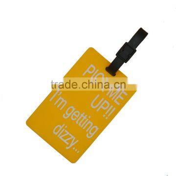 Travel ID Label for Luggage Suitcase , PVC Silicone Travel Suitcase Luggage Bag Tags photo-5