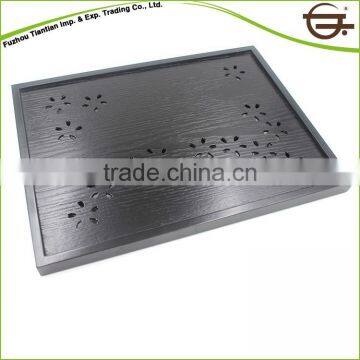 New Design Wood Fruit Tray , Hotel Hospitality Coffee Tray