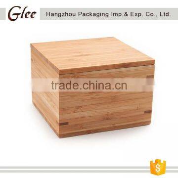 Free Design Personalised Gift Package Box Custom Bamboo box