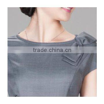 2016 New Summer Professional Corset Short Sleeve Formal Wrap Skirt for Women Office Ladies photo-4