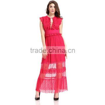 Sexy Lady One Piece Long Frog Latest Dress Design Picture photo-3