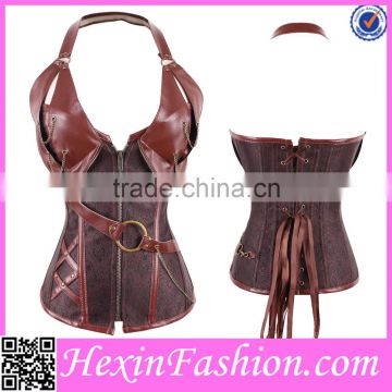 Hexin Vintage High Quality 14 Steel Boned Corsets Wholesale