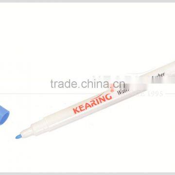 Kearing brand non toxic ink wet water removable blue color 1.0mm water erasable fabric marker # WB10