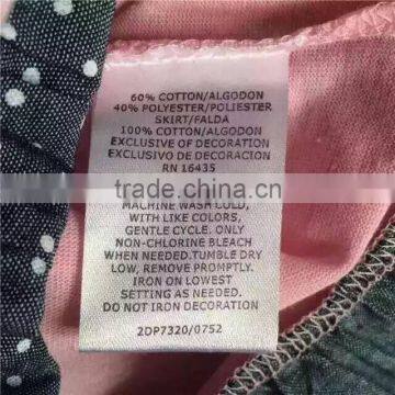 GZY 2016 China Popular Style Cheap Wholesale Baby Dress