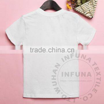 2015-2016 Hot Sale Cotton Blank Kids T-shirt photo-2