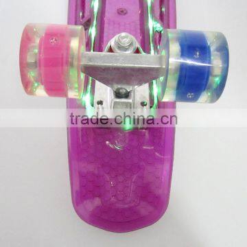 HSJ259 Factory Sales LED Skateboard Fish Board Customize Design for Kids and Adults photo-5