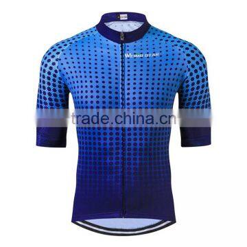 Wholesale china custom bicycle shirt for men Design your own cycling jersey clothing short sleeve manufacturer