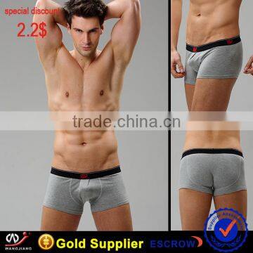 Seductive Wear Wangjiang Men Underwear Comfortable, Customized Logos/artworks Are Accepted Under Sun