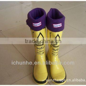 Windproof Lovely Animal Coffee Kids Polar Fleece Fur Rain Boot Warmer Factory photo-6