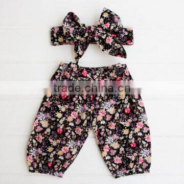 Baby Leggings Wholesale Boutique Children Summer Pants Floral Cotton Baby Girl Short Hot Pants photo-5