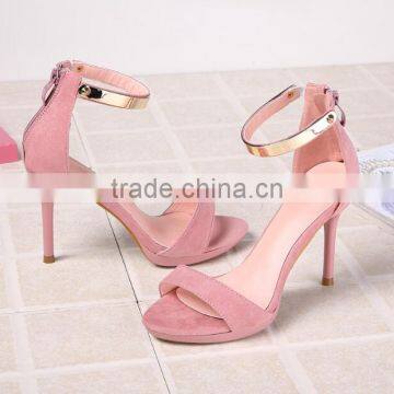 Zm50069b Plus Size Women High Heel Shoes Fashion Sexy Lady High Heel Dress Shoes photo-5