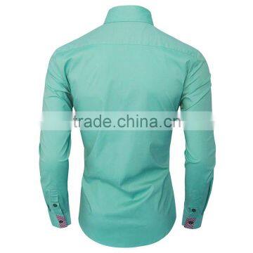 OEM 2017 Latest Shirts Pattern Men's Short Sleeve Oxford Shirt photo-4