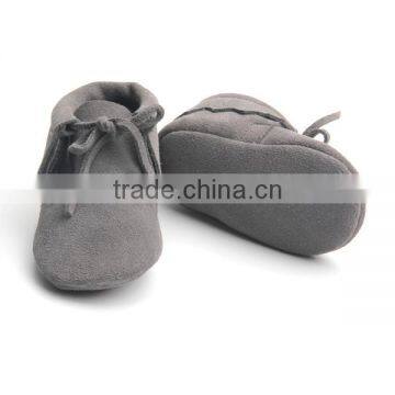 Wholesale Genuine Leather Warm Fancy Baby Boots photo-2