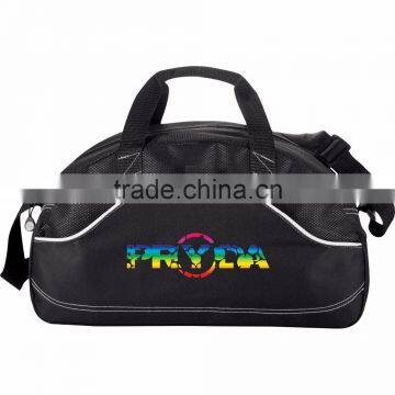 Boomerang 18" Sports Duffel Bag - Main Zippered Compartment, Side Mesh Water Bottle Pocket and Comes With Your Logo. photo-2