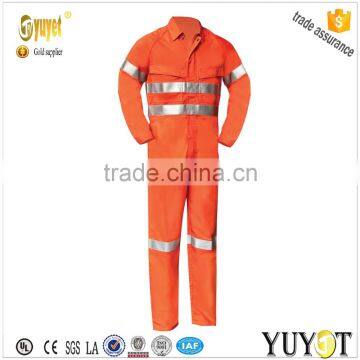 fire retardant indura ultrasoft coveralls with reflective tape