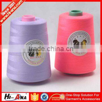 hiana thread3 Within 2 Houes replied various colors polyester thread