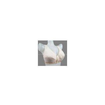 OEM Seamless Beige Sleep Cotton Maternity Underwire Nursing Bra 40H