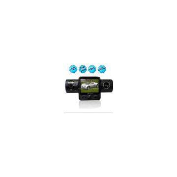 2.0 Inch Dual Lens Car DVR With GPS
