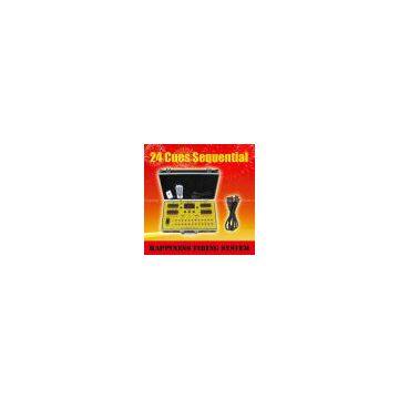24 cues remote Sequential Fireworks Firing System+ Hand contorl & Remote Control Fireworks Firing System