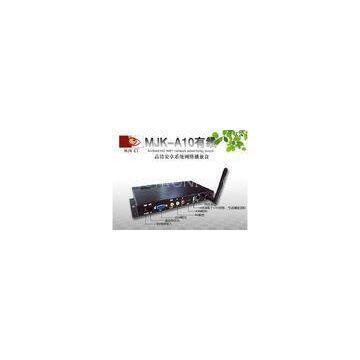 HD network Media Player Box WMA Pro AAC Audio , ARM Based Multimedia Processor