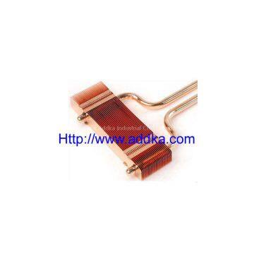 Fins Soldered Heat pipe heat sink