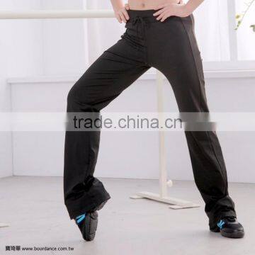 Dance clothes women polyester long pants