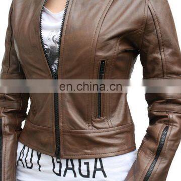 Stylish New Fashion Leather Jacket for Men and Women photo-3
