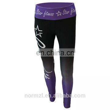Fitness wholesale gymnastics high rise yoga pants