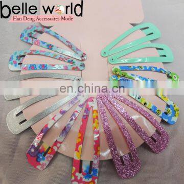 Goody classic girls printed metal hair clip