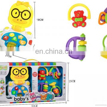 Factory Price lovely musical baby rattle toys for Wholesale