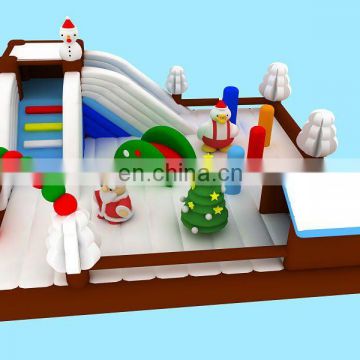 Hot Commercial Christmas inflatable Playground