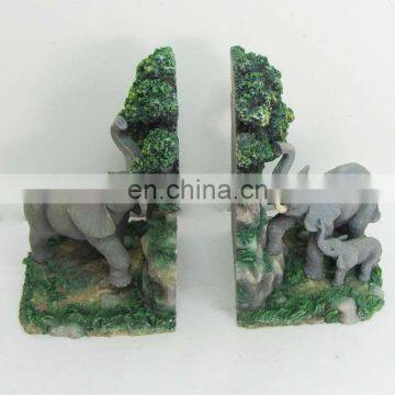 OEM polyresin animal figure bookend