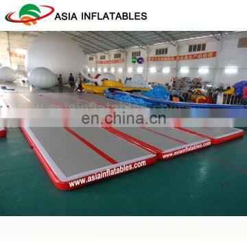 8mL Gym air floor, inflatable gymnastics air tumbling track, air mat For sport