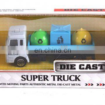 HW TOYS 2013 New Die Cast Car,Free Wheel Metal Sanitation Truck