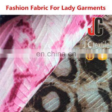 JC-B980 Hot Sale China Supplier Jacquard 100% Viscose Rayon Voil Print Fabric photo-6