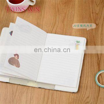 China Market Factory Direct Wholesale 2018 Newest Creative Stationery Cheap Fancy Cactus Design Kraft Plain Paper Notebooks photo-4