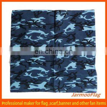 custom multifunctional blue bandana